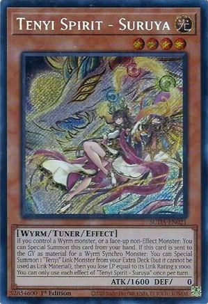 Tenyi Spirit - Suruya (SUDA-EN021) - Supreme Darkness 1st Edition Supreme Darkness Yugioh Single Squirtle Squad Card Shop.