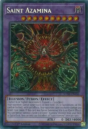 Saint Azamina (SUDA-EN036) - Supreme Darkness 1st Edition Supreme Darkness Yugioh Single Squirtle Squad Card Shop.
