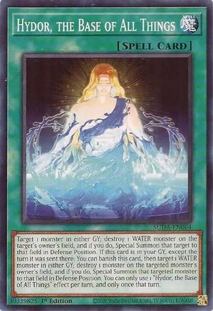 Hydor, the Base of All Things (SUDA-EN064) - Supreme Darkness 1st Edition Supreme Darkness Yugioh Single Squirtle Squad Card Shop.