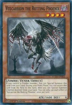 Vulcarrion the Rotting Phoenix (SUDA-EN082) - Supreme Darkness 1st Edition Supreme Darkness Yugioh Single Squirtle Squad Card Shop.