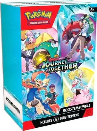 Journey Together Booster Bundle SV09: Journey Together Pokemon Sealed Squirtle Squad Card Shop.