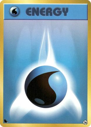 Basic Water Energy - 36 (36) - Intro Pack Squirtle Intro Pack (Squirtle) Pokemon Japanese Single Squirtle Squad Card Shop.