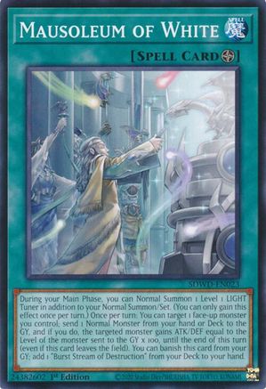 Mausoleum of White (SDWD-EN023) - Structure Deck: Blue-Eyes White Destiny Unlimited Structure Deck: Blue-Eyes White Destiny Yugioh Single Squirtle Squad Card Shop.