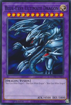 Blue-Eyes Ultimate Dragon (SDWD-EN034) - Structure Deck: Blue-Eyes White Destiny 1st Edition Structure Deck: Blue-Eyes White Destiny Yugioh Single Squirtle Squad Card Shop.
