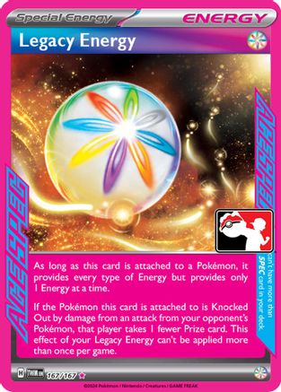 Legacy Energy 167 - Holofoil Prize Pack Series Cards - ACE SPEC Rare Prize Pack Series Cards Pokemon Single Squirtle Squad Card Shop.