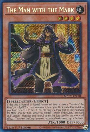 The Man with the Mark (MZTM-EN001) - Maze of the Master 1st Edition Maze of the Master Yugioh Single Squirtle Squad Card Shop.