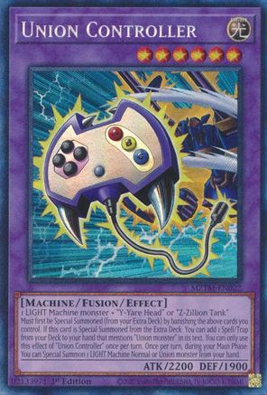 Union Controller (CR) (MZTM-EN022) - Maze of the Master 1st Edition Maze of the Master Yugioh Single Squirtle Squad Card Shop.