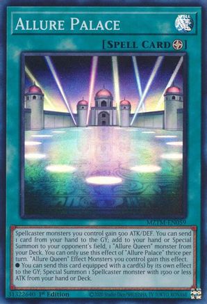 Allure Palace (MZTM-EN059) - Maze of the Master 1st Edition Maze of the Master Yugioh Single Squirtle Squad Card Shop.