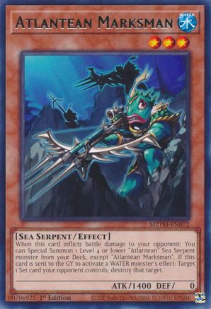 Atlantean Marksman (MZTM-EN072) - Maze of the Master 1st Edition Maze of the Master Yugioh Single Squirtle Squad Card Shop.