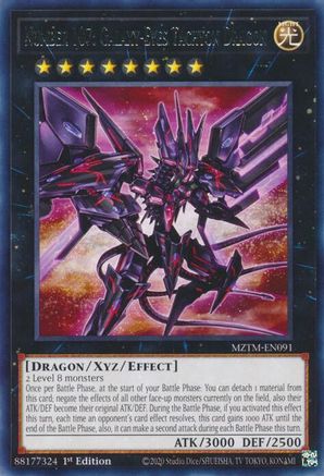 Number 107: Galaxy-Eyes Tachyon Dragon (MZTM-EN091) - Maze of the Master 1st Edition Maze of the Master Yugioh Single Squirtle Squad Card Shop.
