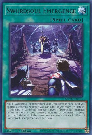 Swordsoul Emergence (MZTM-EN103) - Maze of the Master 1st Edition Maze of the Master Yugioh Single Squirtle Squad Card Shop.