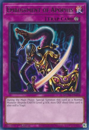 Embodiment of Apophis (MZTM-EN104) - Maze of the Master 1st Edition Maze of the Master Yugioh Single Squirtle Squad Card Shop.