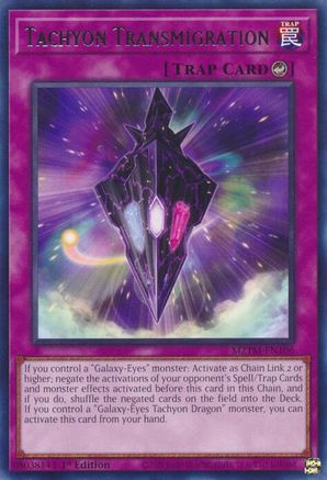 Tachyon Transmigration (MZTM-EN106) - Maze of the Master 1st Edition Maze of the Master Yugioh Single Squirtle Squad Card Shop.