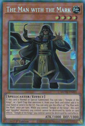 The Man with the Mark (CR) (MZTM-EN001) - Maze of the Master 1st Edition Maze of the Master Yugioh Single Squirtle Squad Card Shop.