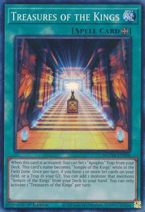 Treasures of the Kings (CR) (MZTM-EN006) - Maze of the Master 1st Edition Maze of the Master Yugioh Single Squirtle Squad Card Shop.