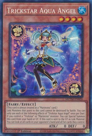 Trickstar Aqua Angel (CR) (MZTM-EN026) - Maze of the Master 1st Edition Maze of the Master Yugioh Single Squirtle Squad Card Shop.