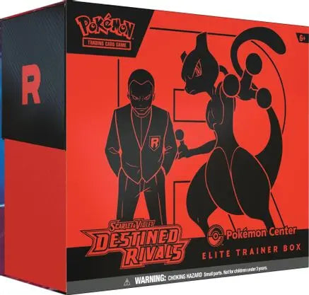Pokemon TCG - Scarlet & Violet Destined Rivals Pokemon Center Elite Trainer Box - Exclusive - Sealed - English