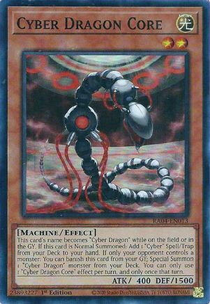 Cyber Dragon Core (RA04-EN013) - Quarter Century Stampede 1st Edition Quarter Century Stampede Yugioh Single Squirtle Squad Card Shop.