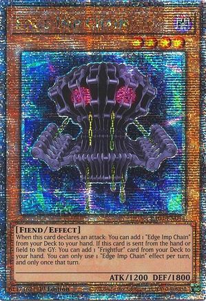 Edge Imp Chain (Quarter Century Secret Rare) (RA04-EN014) - Quarter Century Stampede 1st Edition Quarter Century Stampede Yugioh Single Squirtle Squad Card Shop.