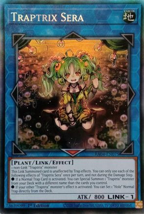 Traptrix Sera (PCR) (RA04-EN075) - Quarter Century Stampede 1st Edition Quarter Century Stampede Yugioh Single Squirtle Squad Card Shop.