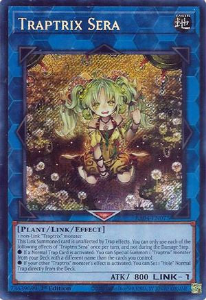 Traptrix Sera (Secret Rare) (RA04-EN075) - Quarter Century Stampede 1st Edition Quarter Century Stampede Yugioh Single Squirtle Squad Card Shop.