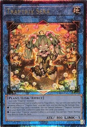 Traptrix Sera (PUR) (RA04-EN075) - Quarter Century Stampede 1st Edition Quarter Century Stampede Yugioh Single Squirtle Squad Card Shop.