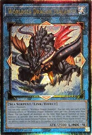 Worldsea Dragon Zealantis (PUR) (RA04-EN082) - Quarter Century Stampede 1st Edition Quarter Century Stampede Yugioh Single Squirtle Squad Card Shop.