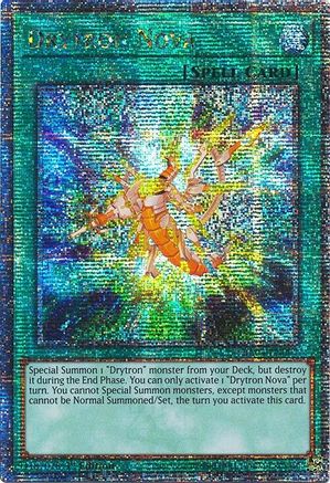 Drytron Nova (Quarter Century Secret Rare) (RA04-EN097) - Quarter Century Stampede 1st Edition Quarter Century Stampede Yugioh Single Squirtle Squad Card Shop.