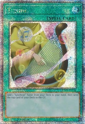 Tuning (Quarter Century Secret Rare) (RA04-EN144) - Quarter Century Stampede 1st Edition Quarter Century Stampede Yugioh Single Squirtle Squad Card Shop.