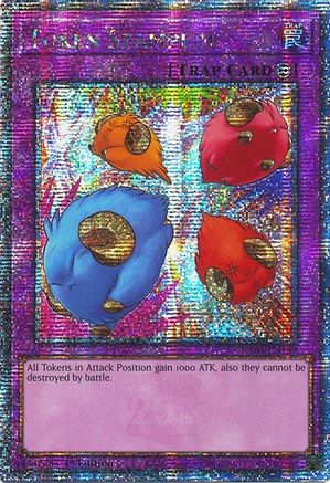 Token Stampede (Quarter Century Secret Rare) (RA04-EN149) - Quarter Century Stampede 1st Edition Quarter Century Stampede Yugioh Single Squirtle Squad Card Shop.