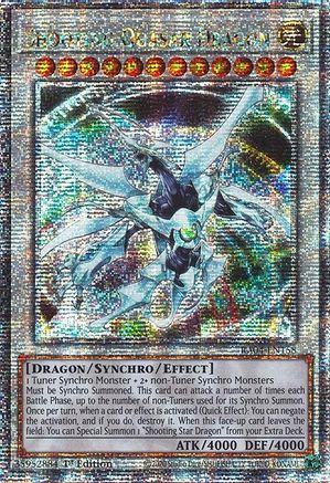 Shooting Quasar Dragon (Quarter Century Secret Rare) (RA04-EN158) - Quarter Century Stampede 1st Edition Quarter Century Stampede Yugioh Single Squirtle Squad Card Shop.