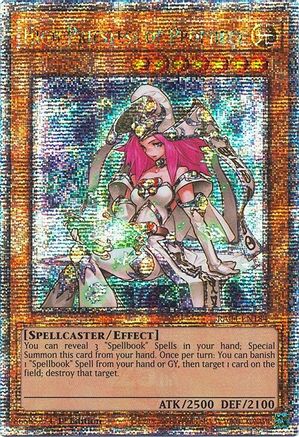 High Priestess of Prophecy (Quarter Century Secret Rare) (RA04-EN184) - Quarter Century Stampede 1st Edition Quarter Century Stampede Yugioh Single Squirtle Squad Card Shop.