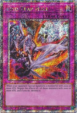 Void Trap Hole (Quarter Century Secret Rare) (RA04-EN190) - Quarter Century Stampede 1st Edition Quarter Century Stampede Yugioh Single Squirtle Squad Card Shop.