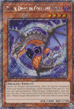 Black Dragon Collapserpent (Platinum Secret Rare) (RA04-EN204) - Quarter Century Stampede 1st Edition Quarter Century Stampede Yugioh Single Squirtle Squad Card Shop.
