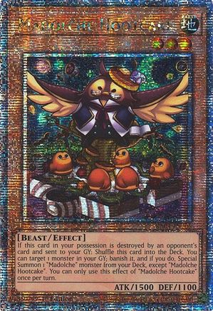 Madolche Hootcake (Quarter Century Secret Rare) (RA04-EN206) - Quarter Century Stampede 1st Edition Quarter Century Stampede Yugioh Single Squirtle Squad Card Shop.