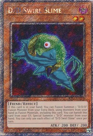 D/D Swirl Slime (Platinum Secret Rare) (RA04-EN258) - Quarter Century Stampede 1st Edition Quarter Century Stampede Yugioh Single Squirtle Squad Card Shop.