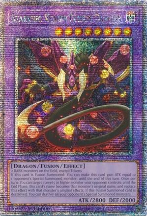 Starving Venom Fusion Dragon (Quarter Century Secret Rare) (RA04-EN272) - Quarter Century Stampede 1st Edition Quarter Century Stampede Yugioh Single Squirtle Squad Card Shop.