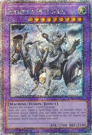 Invoked Mechaba (Quarter Century Secret Rare) (RA04-EN279) - Quarter Century Stampede 1st Edition Quarter Century Stampede Yugioh Single Squirtle Squad Card Shop.