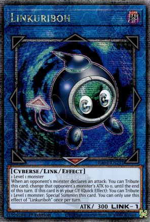 Linkuriboh (Quarter Century Secret Rare) (RA04-EN291) - Quarter Century Stampede 1st Edition Quarter Century Stampede Yugioh Single Squirtle Squad Card Shop.