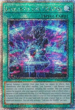 Link into the VRAINS! (Quarter Century Secret Rare) (RA04-EN294) - Quarter Century Stampede 1st Edition Quarter Century Stampede Yugioh Single Squirtle Squad Card Shop.