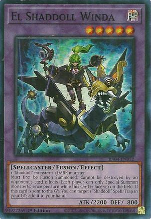 El Shaddoll Winda (RA04-EN052) - Quarter Century Stampede 1st Edition Quarter Century Stampede Yugioh Single Squirtle Squad Card Shop.