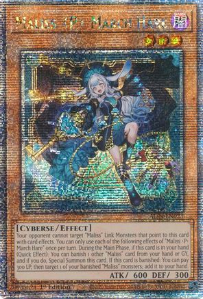 Maliss P March Hare (Quarter Century Secret Rare) (ALIN-EN023) - Alliance Insight 1st Edition Alliance Insight Yugioh Single Squirtle Squad Card Shop.
