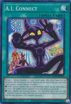 A.I. Connect (ALIN-EN054) - Alliance Insight 1st Edition Alliance Insight Yugioh Single Squirtle Squad Card Shop.