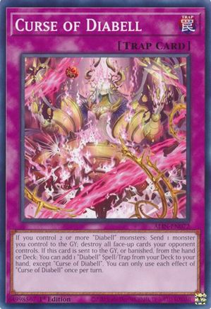 Curse of Diabell (ALIN-EN072) - Alliance Insight 1st Edition Alliance Insight Yugioh Single Squirtle Squad Card Shop.