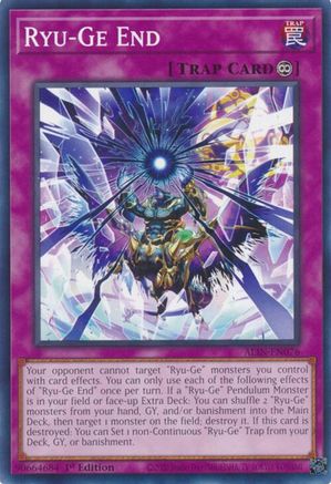 Ryu-Ge End (ALIN-EN076) - Alliance Insight 1st Edition Alliance Insight Yugioh Single Squirtle Squad Card Shop.