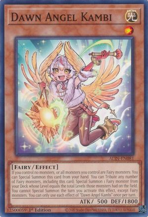 Dawn Angel Kambi (ALIN-EN081) - Alliance Insight 1st Edition Alliance Insight Yugioh Single Squirtle Squad Card Shop.