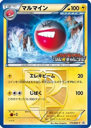 Electrode - Team Plasma - 173/BW-P (173/BW-P) - BWP Promotional cards BW-P Promotional cards Pokemon Japanese Single Squirtle Squad Card Shop.