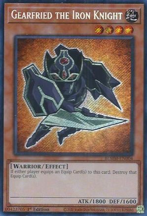 Gearfried the Iron Knight (BLMM-EN004) - Battles of Legend: Monster Mayhem 1st Edition Battles of Legend: Monster Mayhem Yugioh Single Squirtle Squad Card Shop.