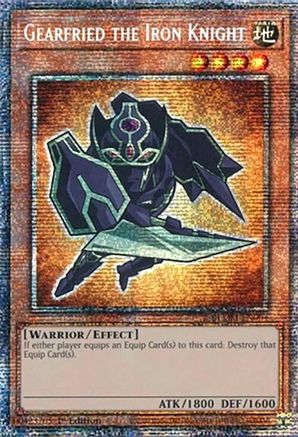 Gearfried the Iron Knight (Starlight Rare) (BLMM-EN004) - Battles of Legend: Monster Mayhem 1st Edition Battles of Legend: Monster Mayhem Yugioh Single Squirtle Squad Card Shop.