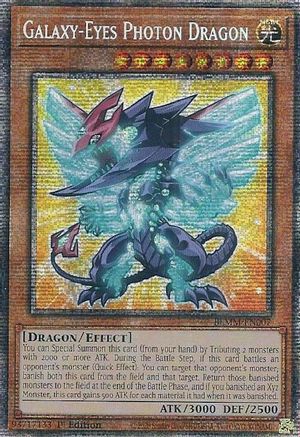 Galaxy-Eyes Photon Dragon (Starlight Rare) (BLMM-EN007) - Battles of Legend: Monster Mayhem 1st Edition Battles of Legend: Monster Mayhem Yugioh Single Squirtle Squad Card Shop.